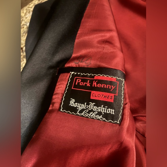 Men’s Tuxedo Jacket Black size 44 - Picture 3 of 4